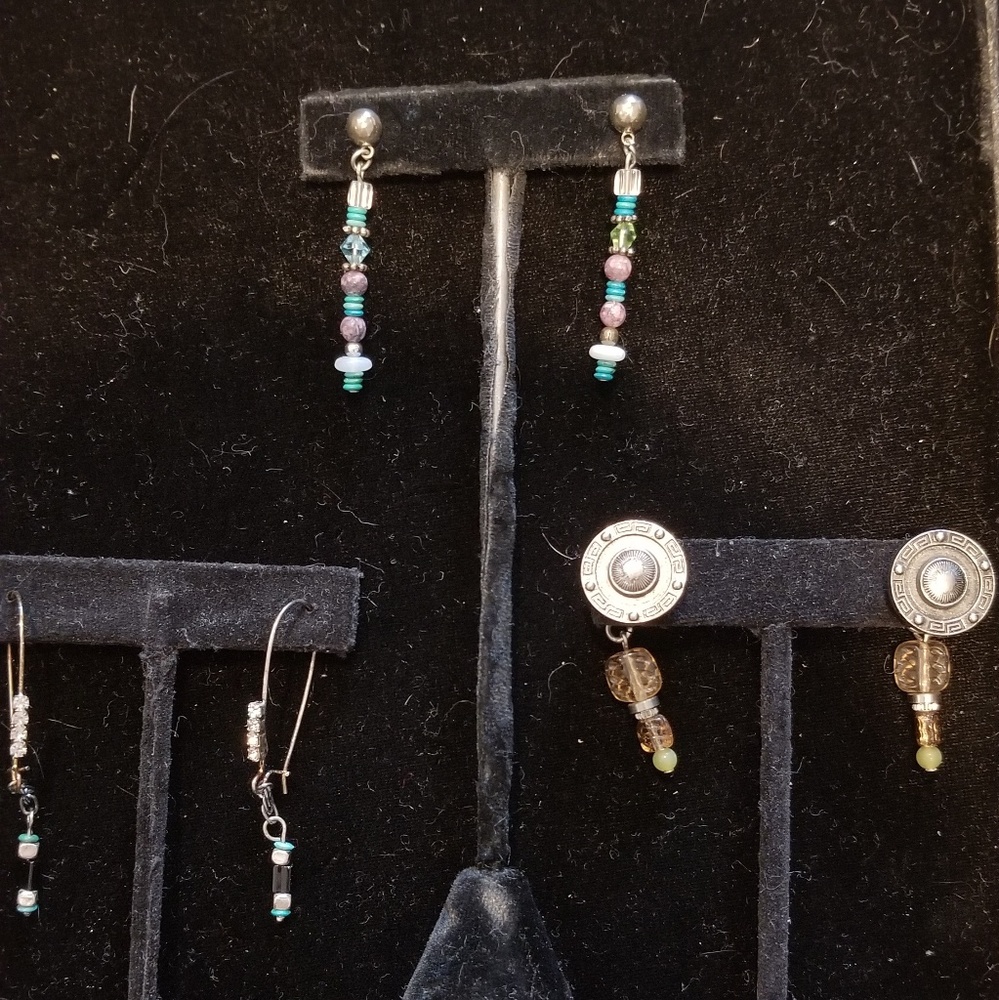 Handmade Drop Earring Set
